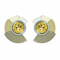 Golden Hour Statement Earrings | Off white