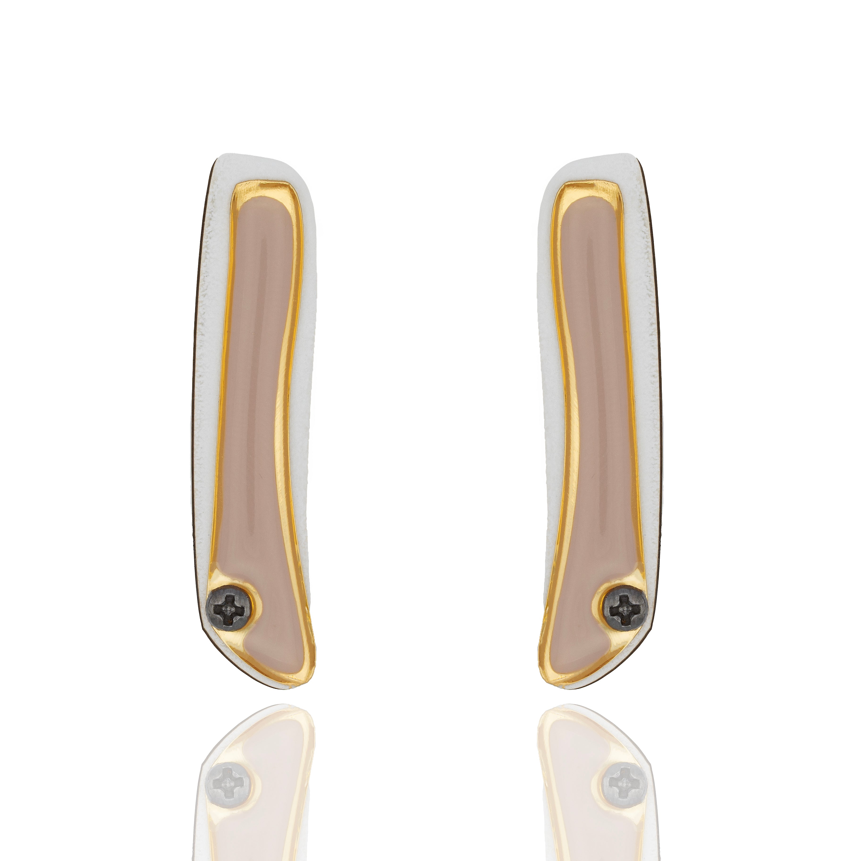 Line Up Earrings | Ivory & Rose