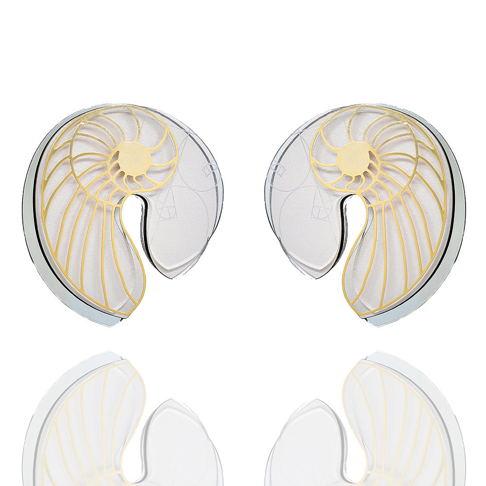 Ethereal Flow Statement Earrings