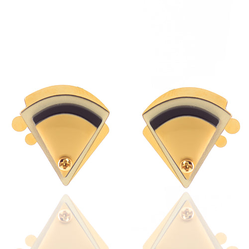 Brinco mini peixe pássaro Gold