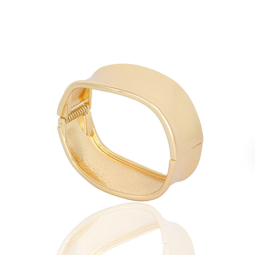 Magnet Line Cuff | Gold